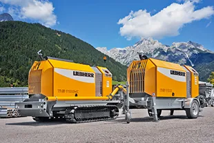 Liebherr Trailing Concrete Pumps